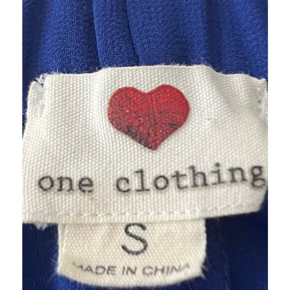 ONE CLOTHING STRAPLESS, FORMAL, EMPIRE WAIST, MAXI DRESS, WOMENS, S, SOLID BLUE - Picture 10 of 11